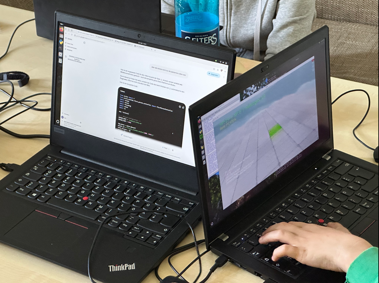 Erste Schritte mit 3D - Minecraft prototypisch selbst entwickeln