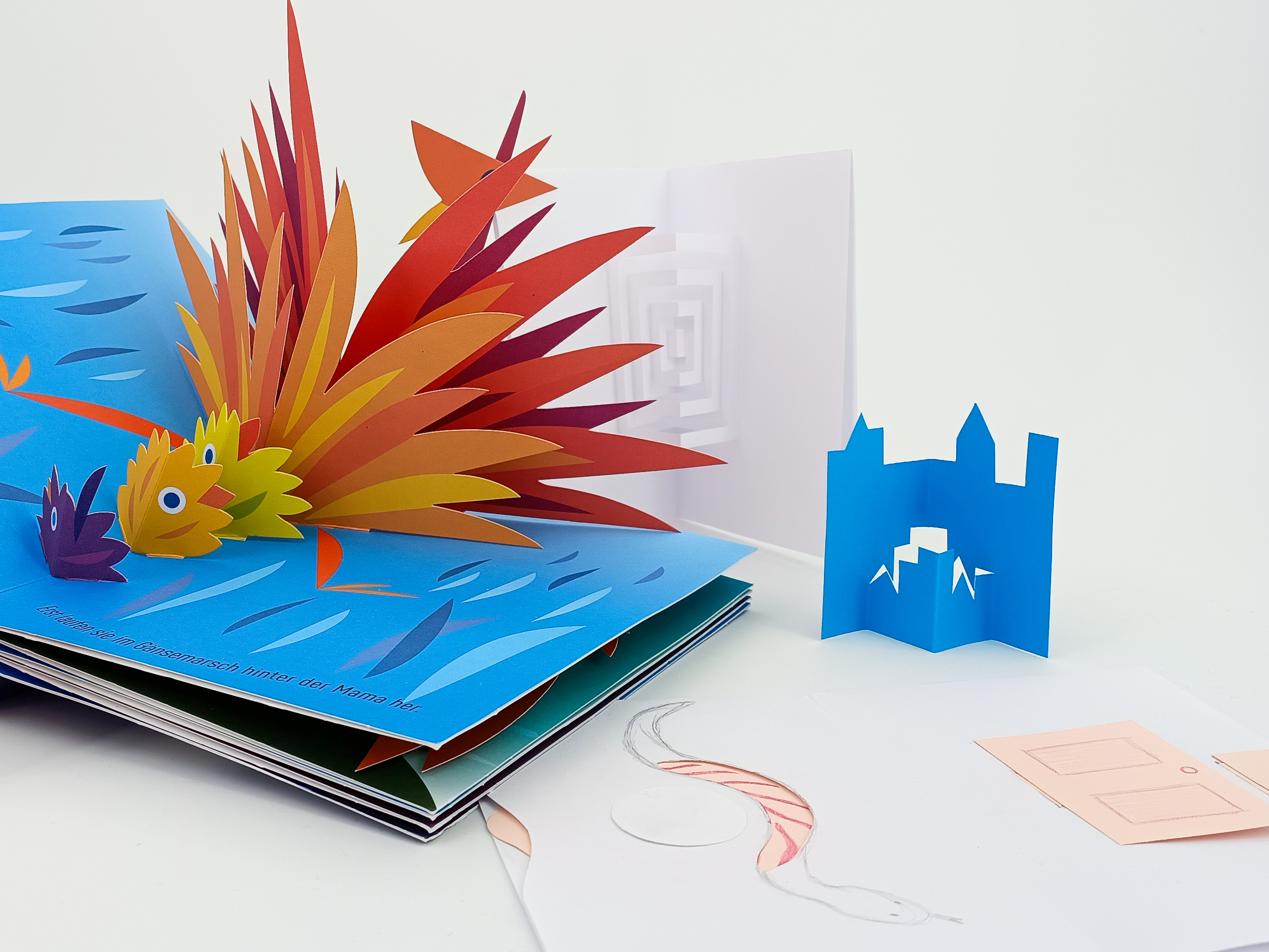 3D Pop-Up Karten - Bastelwoche